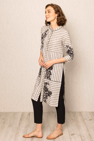 Asteria gray tunic