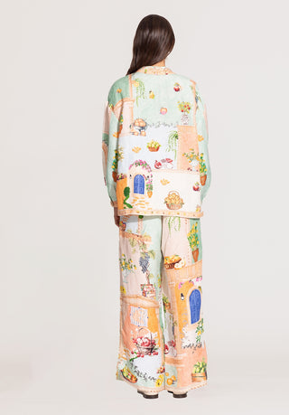 Elysia multicolor shirt and pants