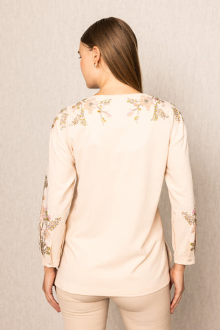 Eliana peach top