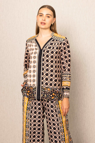 Orla brown blouse