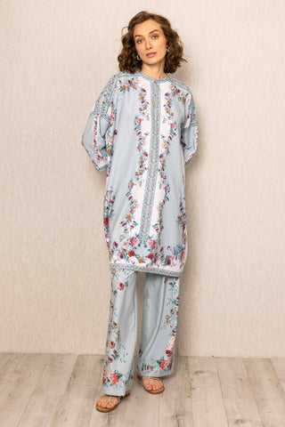 Rosabel sky blue tunic