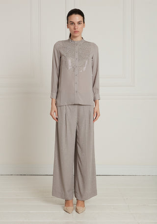 Bianca gray shirt and pants