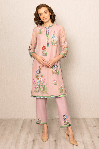 Florica pink tunic and pants