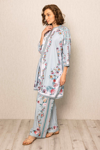 Rosabel sky blue tunic
