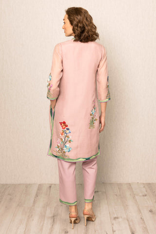 Florica pink tunic and pants