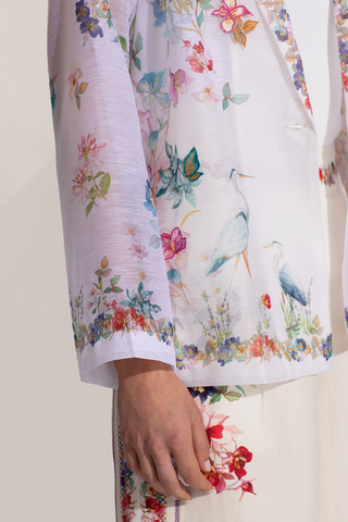 Eva ivory jacket and pants