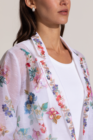 Eva ivory jacket and pants