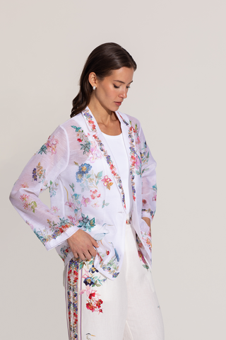 Eva ivory jacket and pants