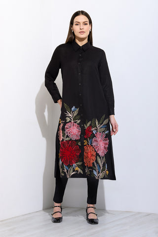 Zinnia black tunic and pants