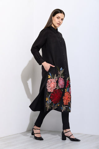 Zinnia black tunic and pants