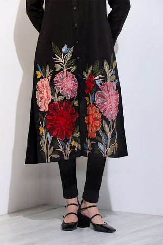 Zinnia black tunic and pants