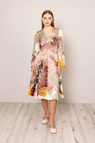 Ken diamond panel dress