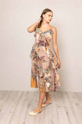 Lucy ruffle dress