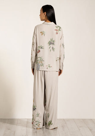 Blossom gray shirt and pants