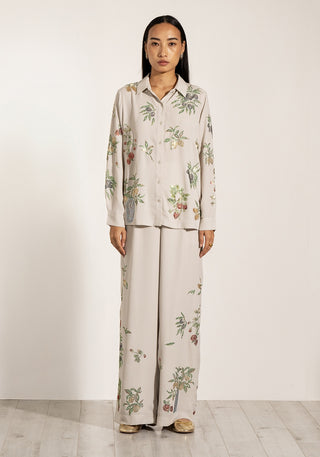 Blossom gray shirt and pants