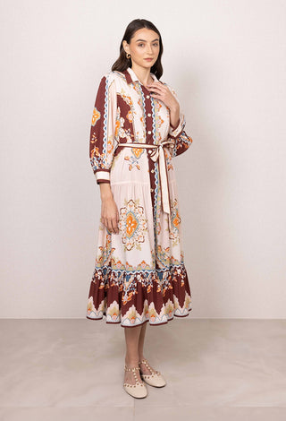Vera tier shirt dress