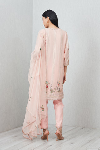 Pink mason tunic set