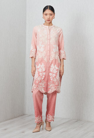 Lina embroidered tunic set
