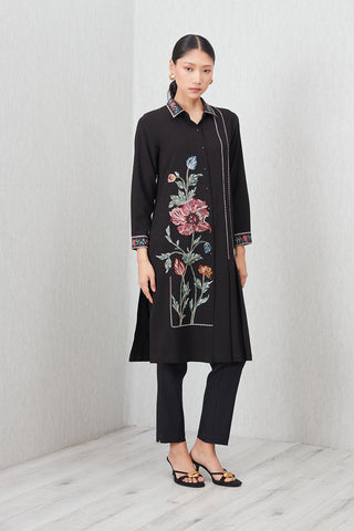 Black sion tunic