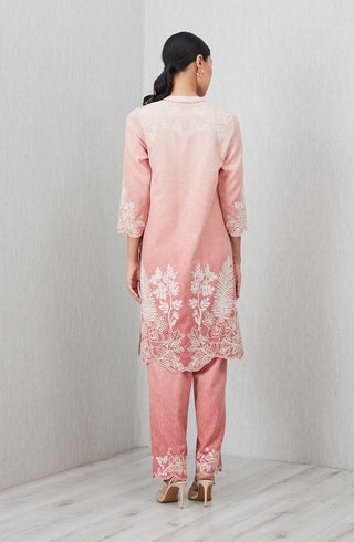 Lina embroidered tunic set