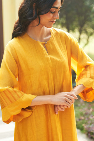 Amber muslin cotton tunic and pants