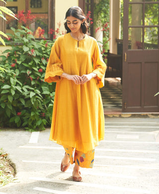 Amber muslin cotton tunic and pants