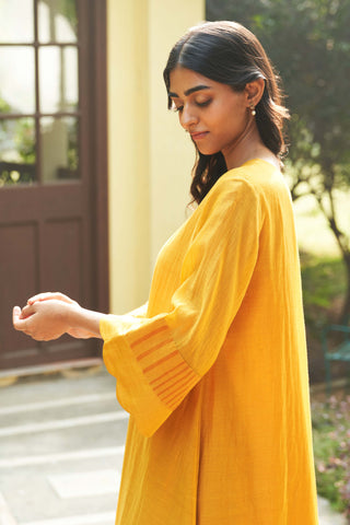 Amber muslin cotton tunic and pants