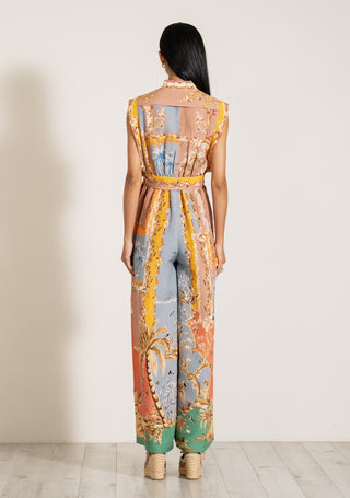Penelope pleated jumpsuit