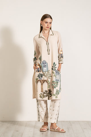 Mia ivory tunic