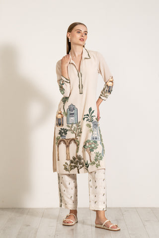 Mia ivory tunic