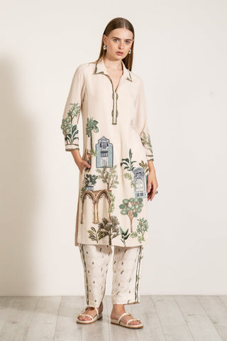 Mia ivory tunic