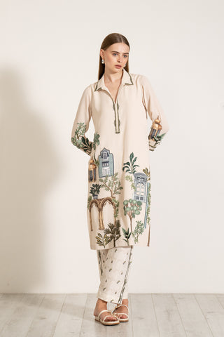 Mia ivory tunic