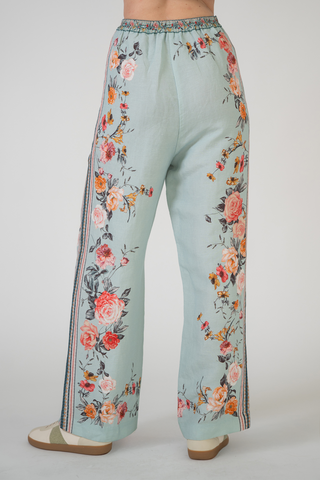 Lorina knotch collar jacket and pants