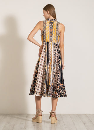 Esme halter midi dress