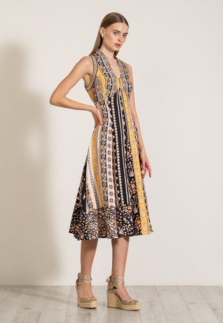 Esme halter midi dress