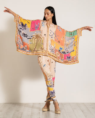 Olivia multicolor kaftan and pants