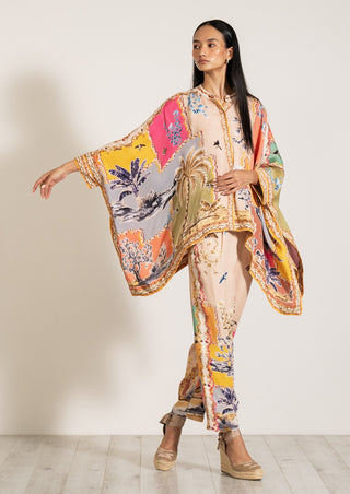 Olivia multicolor kaftan and pants