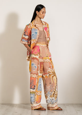 Palmilla button-down shirt and pants