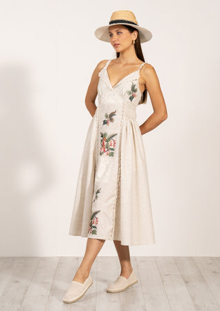 Ursula strap midi dress