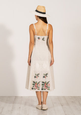Ursula strap midi dress