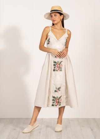 Ursula strap midi dress