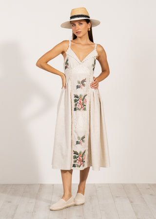 Ursula strap midi dress