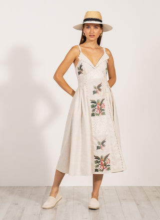 Ursula strap midi dress