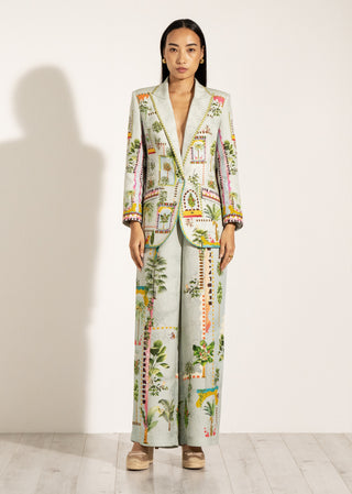Oslo knot collar jacket and pants