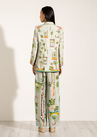 Oslo knot collar jacket and pants