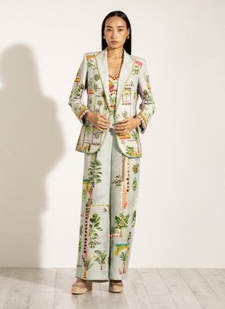Oslo knot collar jacket and pants