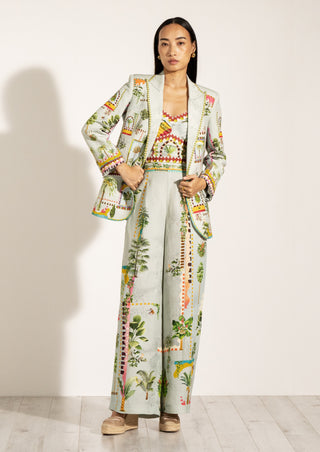 Oslo knot collar jacket and pants
