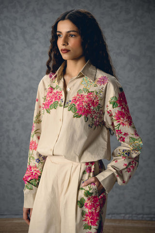 Ivory airi shirt with pants