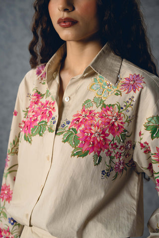 Ivory airi shirt with pants