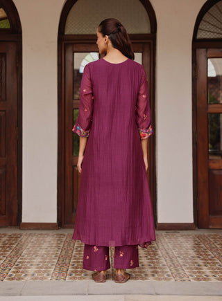 Amethyst bloom tunic and pants
